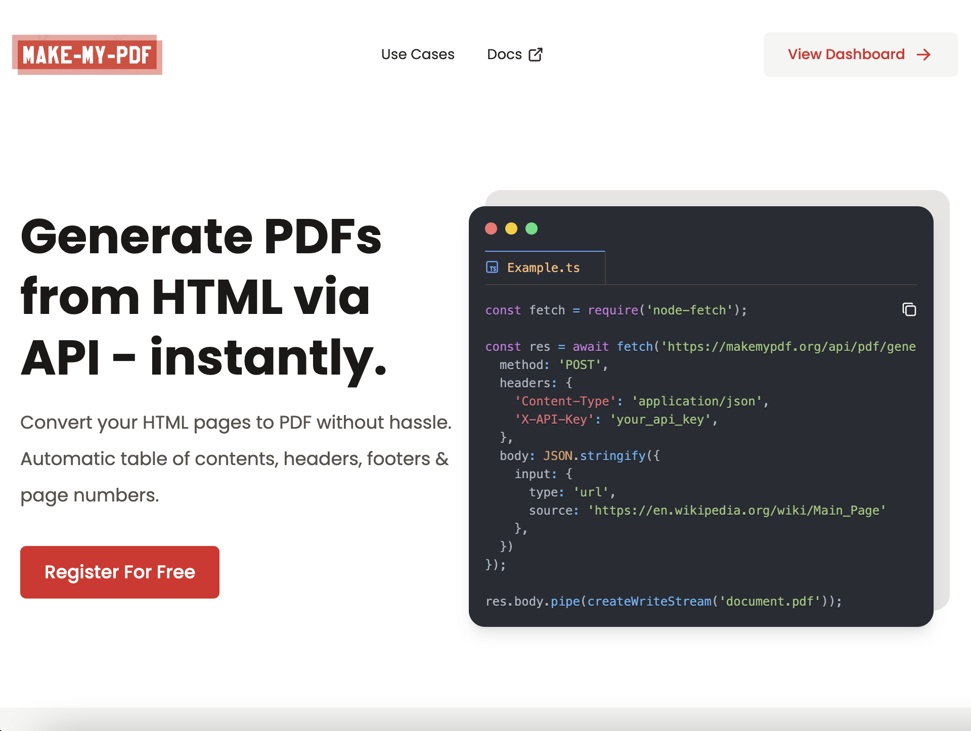 MakeMyPDF